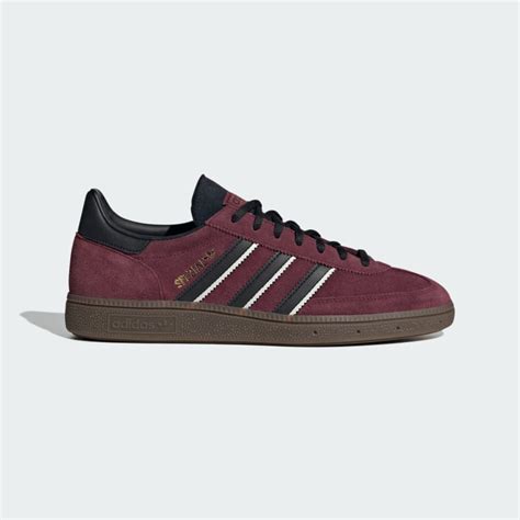 adidas originals handball spezial 'beige navy burgundy'|Burgundy .